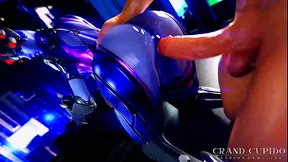 Widowmaker Takes Big Dick Deep In Anime Overwatch Hardcore Anal Session