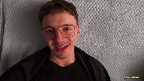 pov real couple intimate bareback anal sex with breeding and simultaneous cum