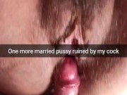 My short fat cock ruin your wife pussy and marriage - Cuckold Captions Snapchat
