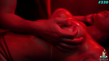 Francis recebendo massagem e esguichando muito