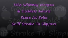 Whitney Morgan & Adara Jordin: Stare at Soles & Stroke to Slippers - mp4