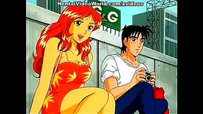 Redheaded Beauty Ignites Steamy Shower Encounter in Hot Hentai Fantasy