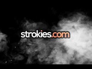 Strokies Nikki Knightly's Wild Vegas Tugjob & Cum Blast