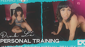 Dink Lu - Personal Training - Big Tits Voluptuous British Ebony