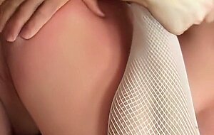 Looking adorable does not stop Maya Hills from enjoying the most hardcore sex with spanking.