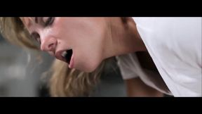 Badass kitchen - Cum in her ass