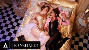 Fairytale Queens April Olsen And Trans Emma Rose Have Intense Strapon Anal Fuck Session