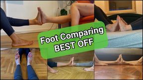 SEXY GIRLS COMPARISON OF FEET BEST OFF - MOV HD discounted price