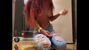 Exposed: Boob pops out of Ig model's top