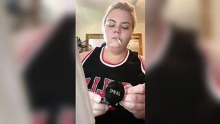 Bbw smoke and GRWM