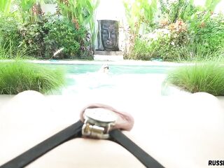 Chastity Cuck Screws Me on Villa