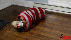 Adara Jordin - Blonde Bound, Blanket Mummified and Gagged!