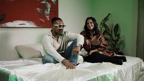 MILF and Nego Catra teach pussy eating in Brazilian practice