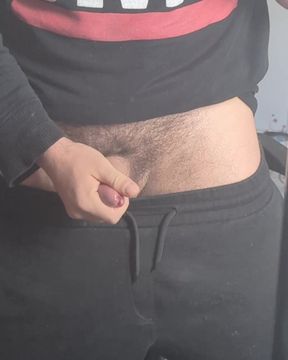 Cum Suck Daddy's Hairy Dick W/ Piss and Cum