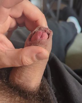 Cum Suck Daddy's Hairy Dick W/ Piss and Cum