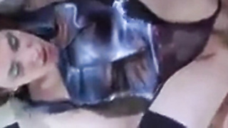 Crossdresser's Bum sex V-card Taken by Lad Roomie