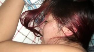 Homemade clip of Latina whore getting dick from asshole to mouth