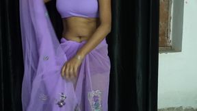 My stepbrother picked up my saree and fucked me a lot.