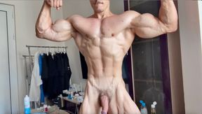 Hung Gym God Unveils His Thick Cock