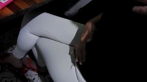 Loira foi pega de surpresa