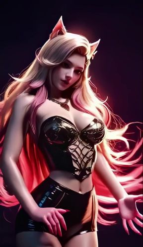 Ahri's Passionate Dance (SISTAR - Give It To Me)  LOL 3D Dance