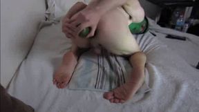 Huge Cucumber Gapes My Twink Hole