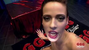 elen million perfect bukkake pornstar in cum swallow and bukkake action ggg john thompson