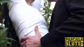 Smoking hot Louise Kay enjoys bondage hard pussy fucking