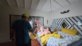 Behind the Scenes - Two Full Movies with Foreigners Who Fuck Me Really Hard, Double Penetration and Lots of Cum