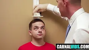 Dr. LeGrand Explores Rivers Tight Heat With a Thick Medical Probe – GayPornMD 18+