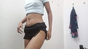 Just watch me get off on dirty laundry, solo seduction style