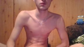 Cute White Twink Shows Off His Hole and Cock