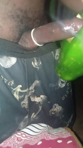 I was not easy on his ass hole.