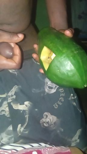 I was not easy on his ass hole.