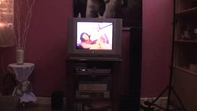 Blonde tease with large tits gets pounded