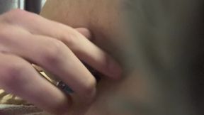 Painful waxing on her big ass and juicy gooch