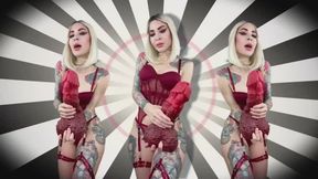 Goon on the top of the demonic cock - GOON, GOONING, GOONER, ANAL , BIG TOY