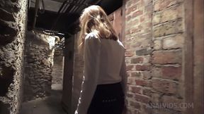MILF Alice Hatter gets her ass fucked from behind in the cellar OTS149