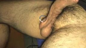 Huge UNCUT Latino Daddy's Cock Tease