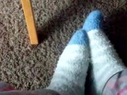 Fuzzy socks