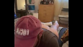Lextalon - Fucking Myself with My New Dildo in Bed