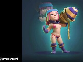 cg clash royale gals pics