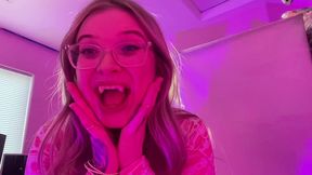 under my influence humiliation jerking for my fangs & tits