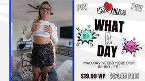 What a Day! - Blowjob & Ride