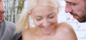 Helena Moeller Stuffed with Two Cocks