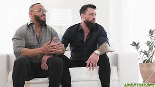 Hunks Cyrus and Zak in Unforgettable Anal Session w/ Big Cock