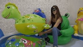 A pool full of your beloved inflatables (small version)