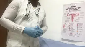 Doctor's secret rendezvous with patient's tight pussy