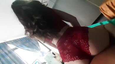 Latin teen perfect body raw interracial rough in my house