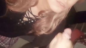 Sissy Slut Cumpilation: Daddy's Bareback Blowjob 2